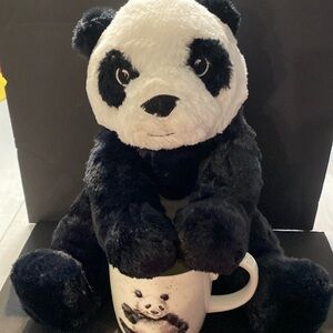 Royal Worcester by Hannah Dale Bamboozled Coffee Mug NEW
Stuffed Panda Bear NWT